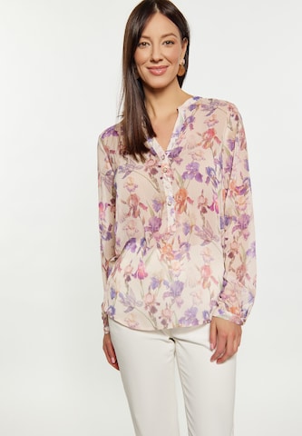 Usha Blouse in Beige: front