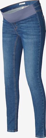Esprit Maternity Jeggings in Blue: front