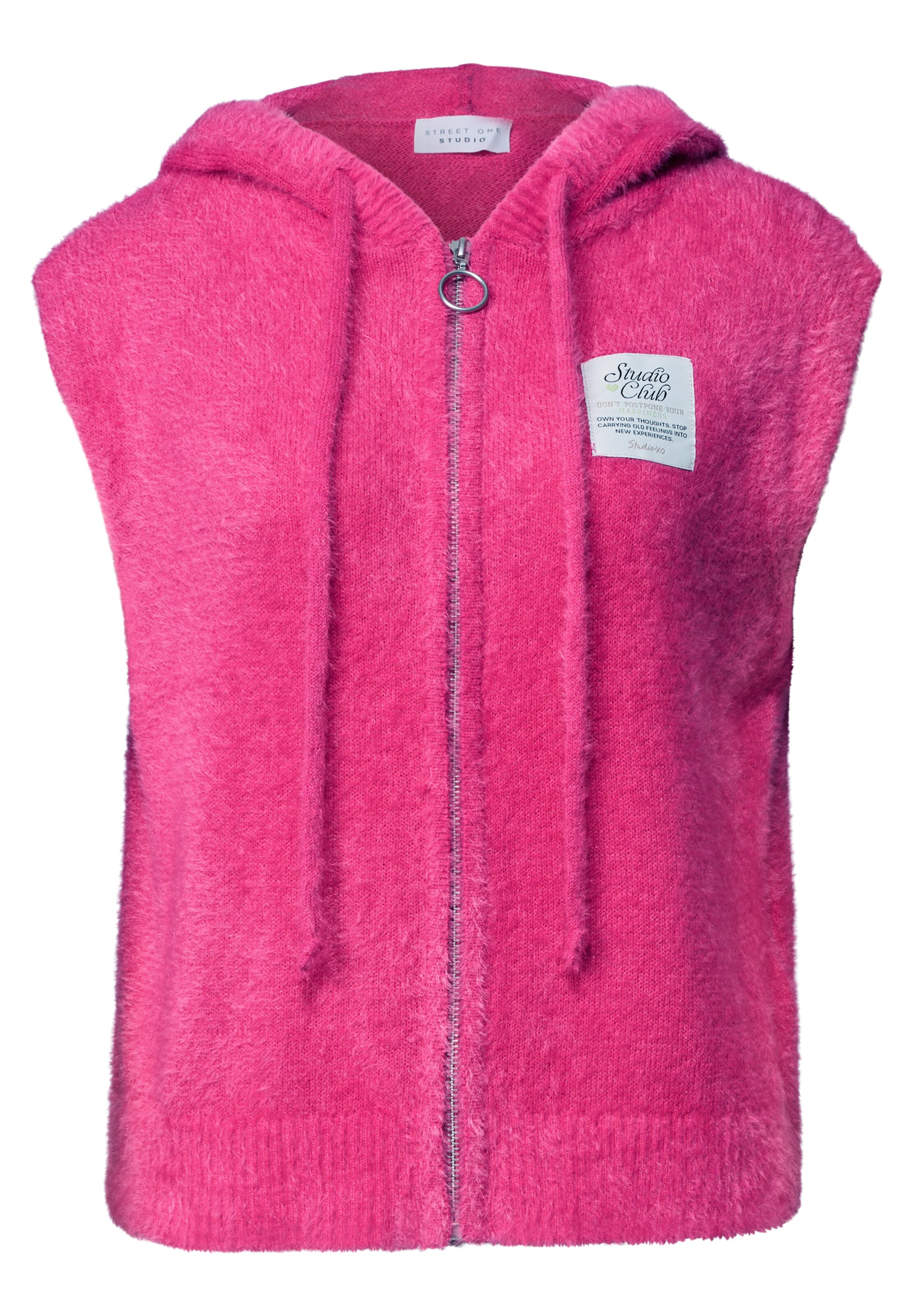 Street One Studio Vest in Pink: front