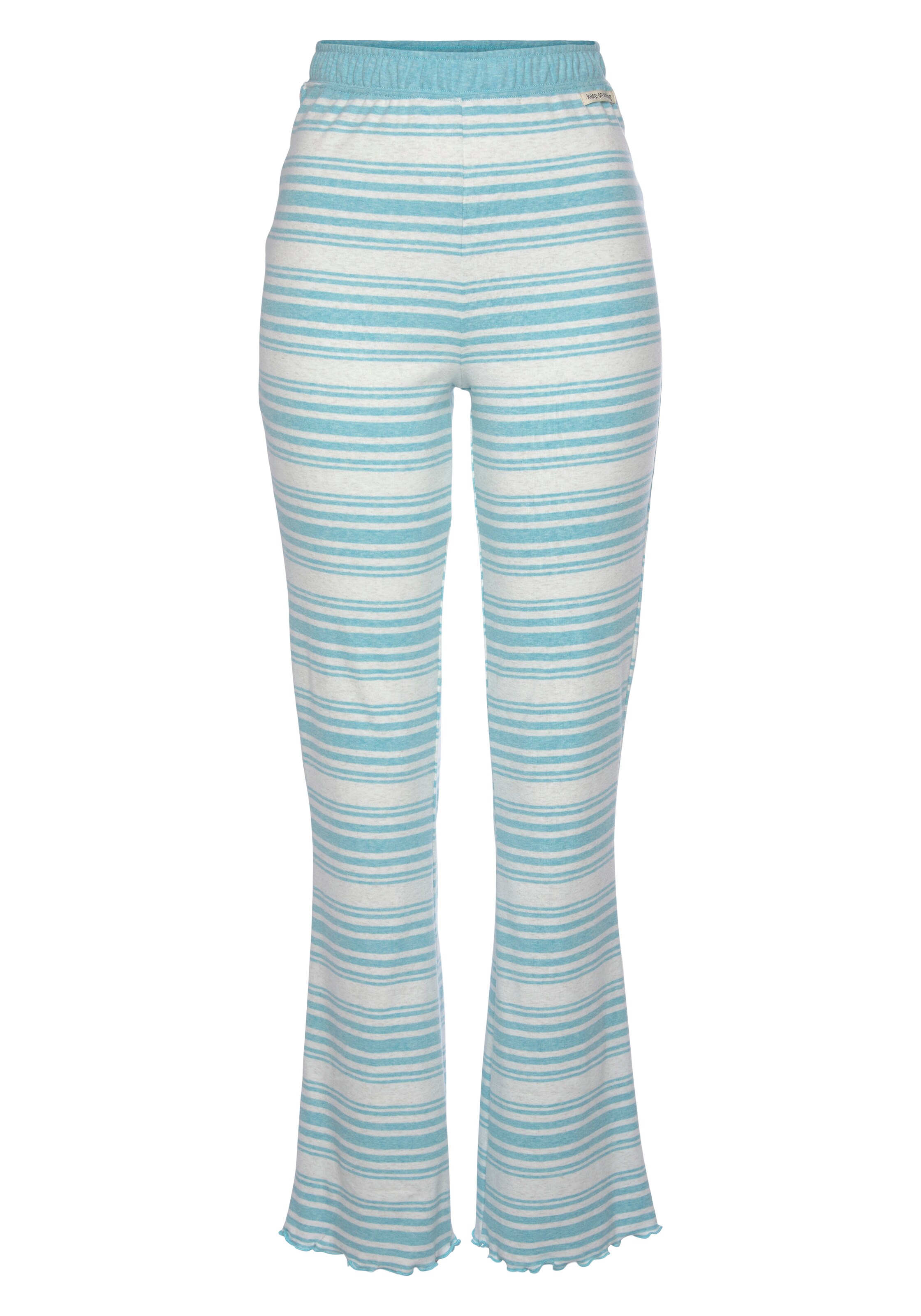 s.Oliver Разкроени Панталон 's.O Babylock' в синьо: отпред