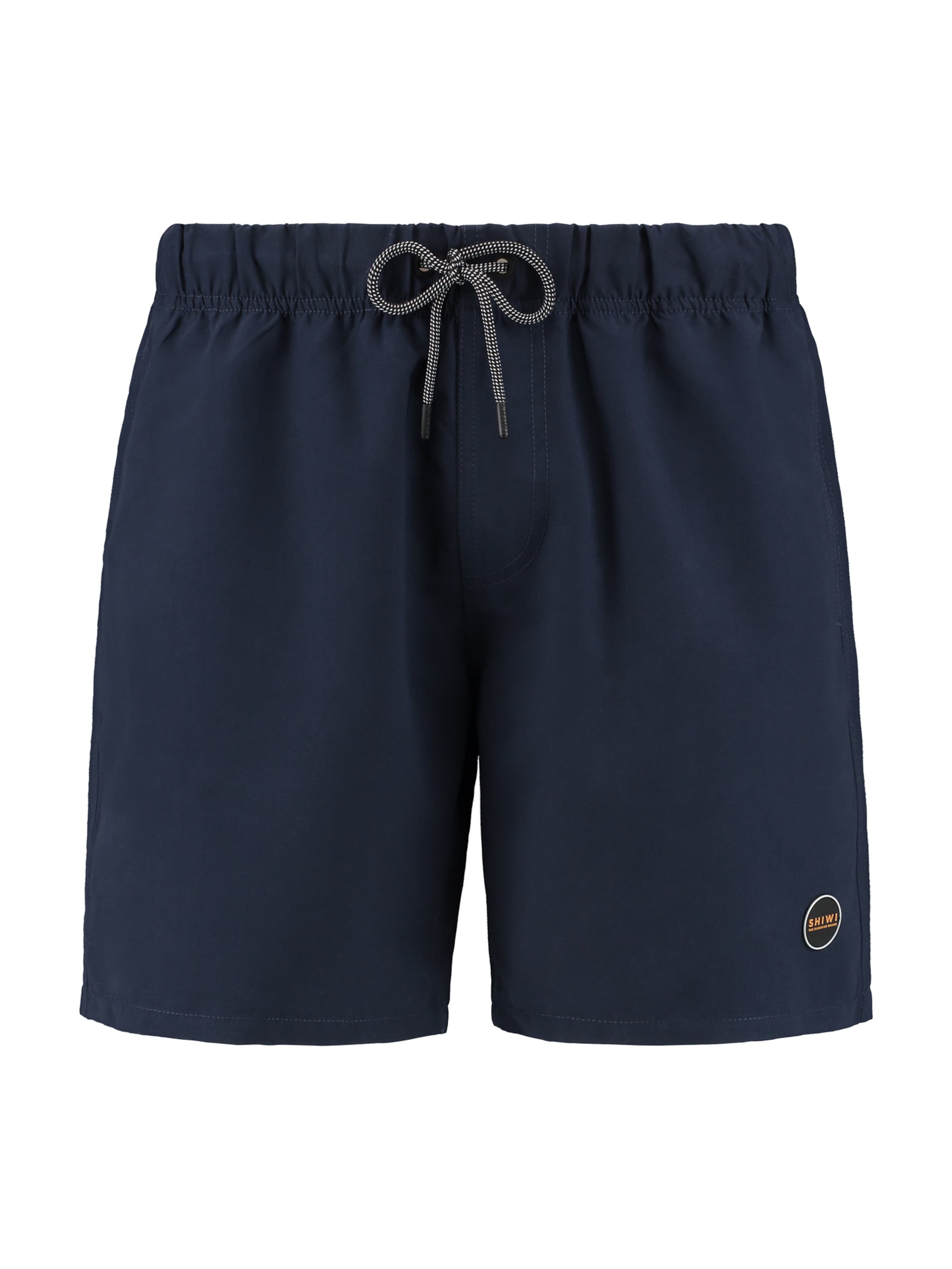 Shiwi Badshorts 'Mike' i blå: framsida