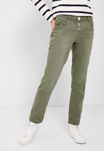 CECIL Slim fit Jeans in Green: front