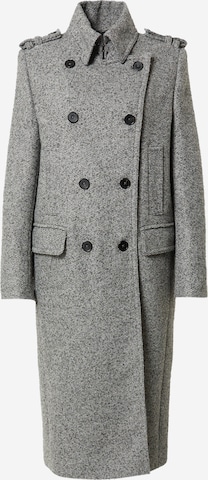 DRYKORN Between-Seasons Coat 'Hawdon' in Grey: front