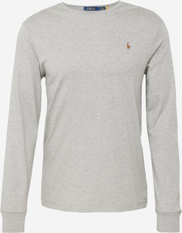 Coupe regular T-Shirt Polo Ralph Lauren en gris : devant