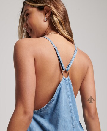 Superdry Jumpsuit in Blauw