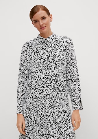 COMMA Kleid in Schwarz: Vorderseite