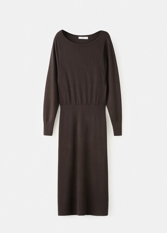 MANGO Kleid 'Carota' in Braun