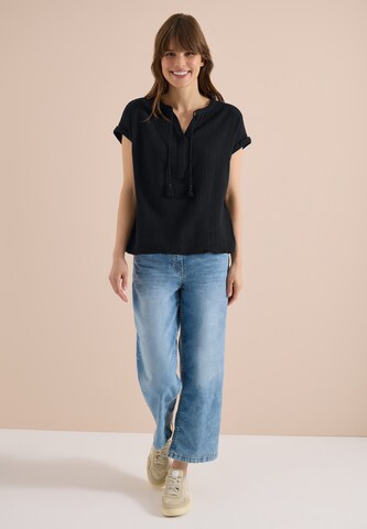 CECIL Bluse in Schwarz
