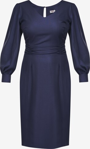 Karko Dress 'Zelma' in Blue: front