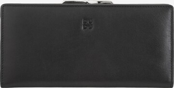 DuDu Wallet 'Chiloé' in Black: front