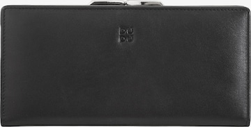 DuDu Wallet 'Chiloé' in Black: front