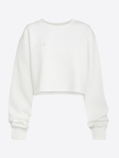 ABOUT YOU x VIAM Studio Sweatshirt 'BRITNEY' i hvit, Produktvisning