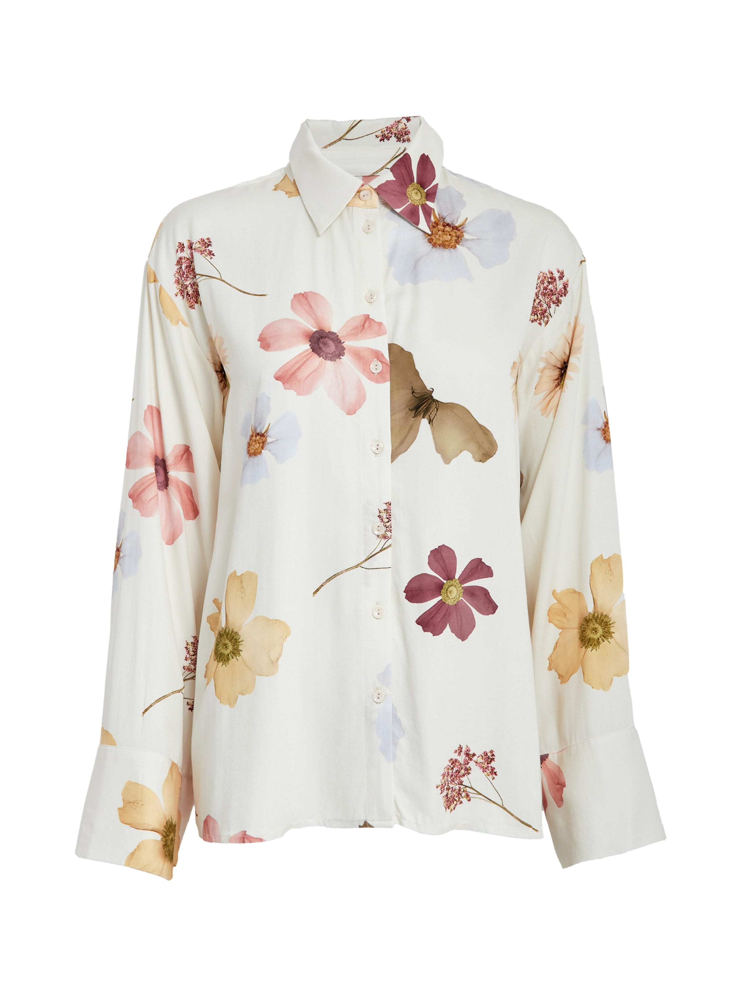 DESIRES Bluse 'Heidi' in Weiß: Vorderseite