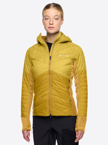 VAUDE Sports jacket 'Sesvenna IV' in Yellow