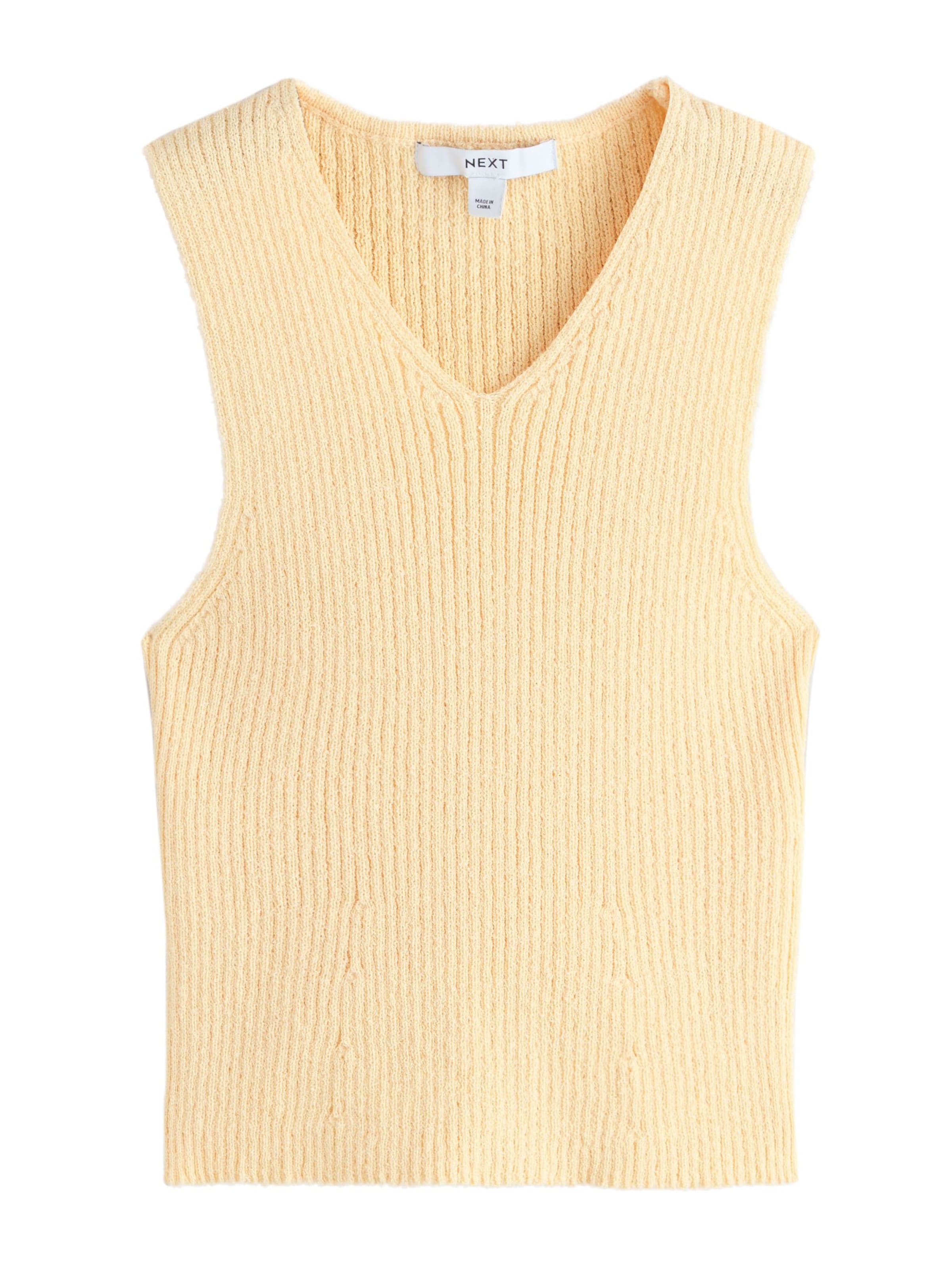 Next Stricktop in Gelb: Vorderseite