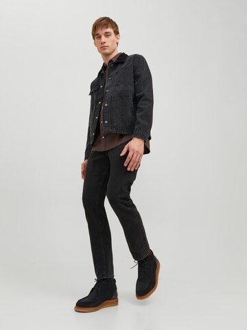 JACK & JONES Обычный Джинсы 'JJICHRIS JJORIGNIAL' в Черный