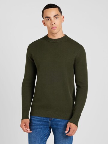 Pull-over 'Dane' SELECTED HOMME en vert : devant