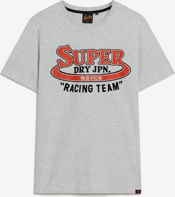 Superdry T-Shirt in Grau: predná strana