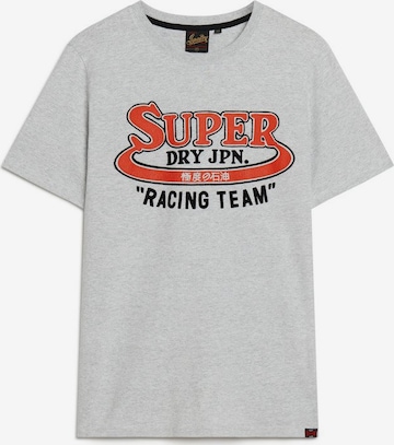 T-Shirt Superdry en gris : devant