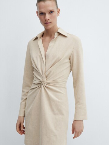 MANGO Kleid 'JULINDA' in Beige