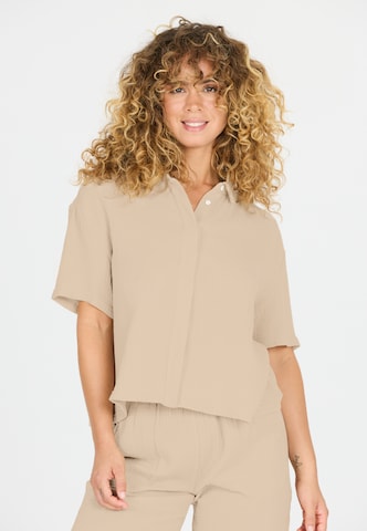 Cruz Blouse 'Melany' in Beige: front