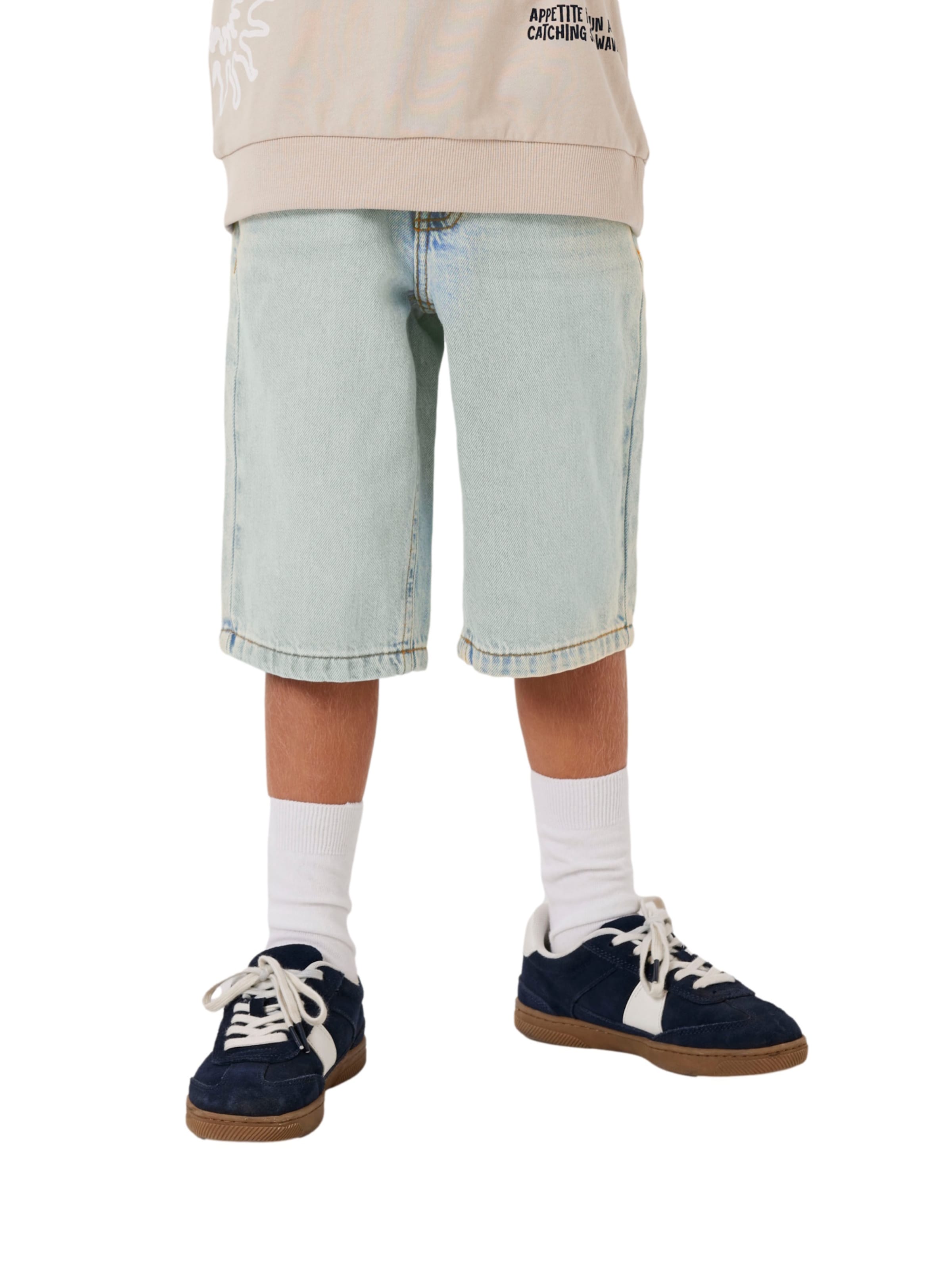 Regular Jean 'Ryan' NAME IT en bleu : devant