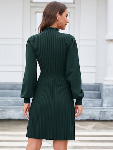 Yesfashion Gebreide jurk in Groen