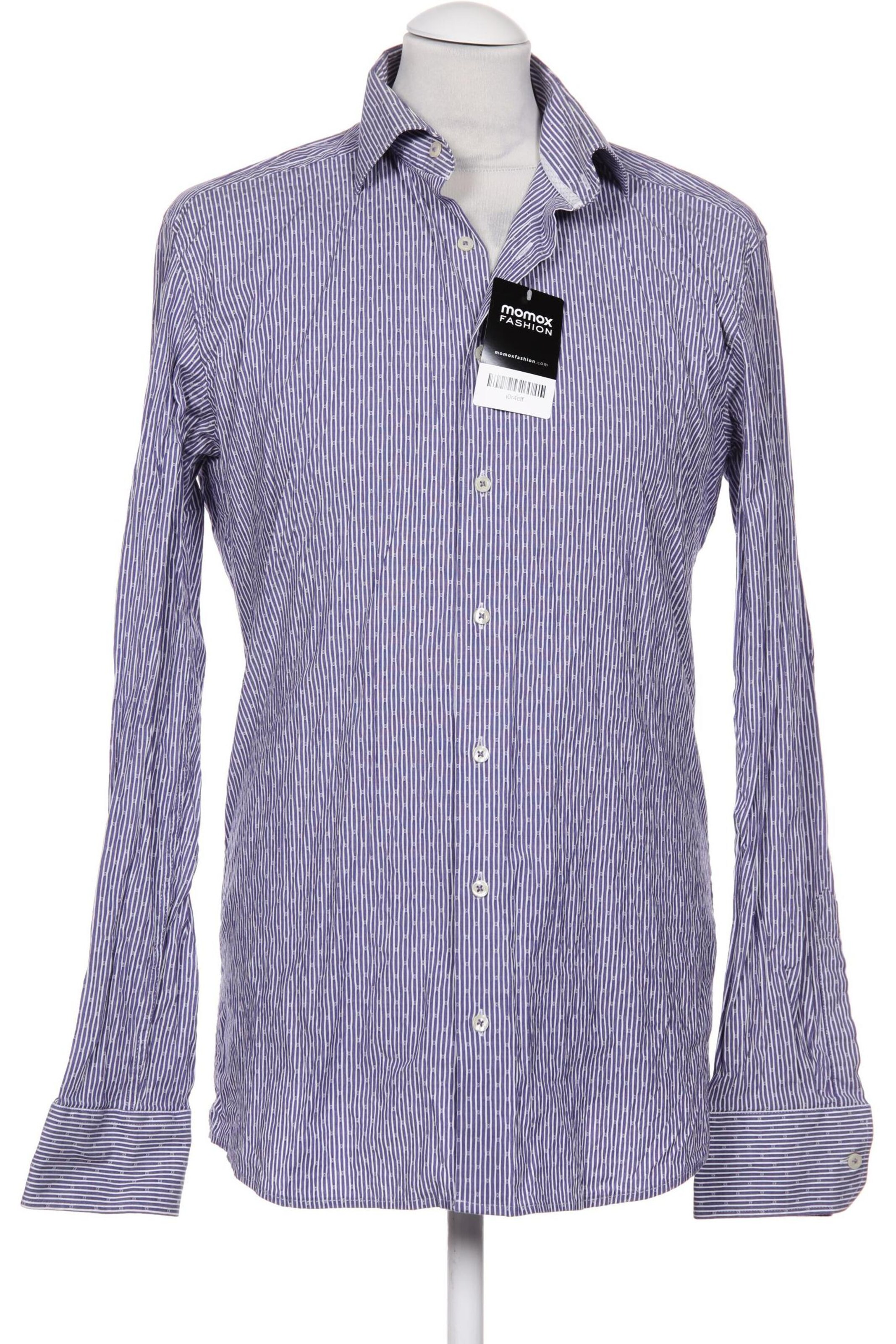 ETERNA Button Up Shirt in M in Blue: front