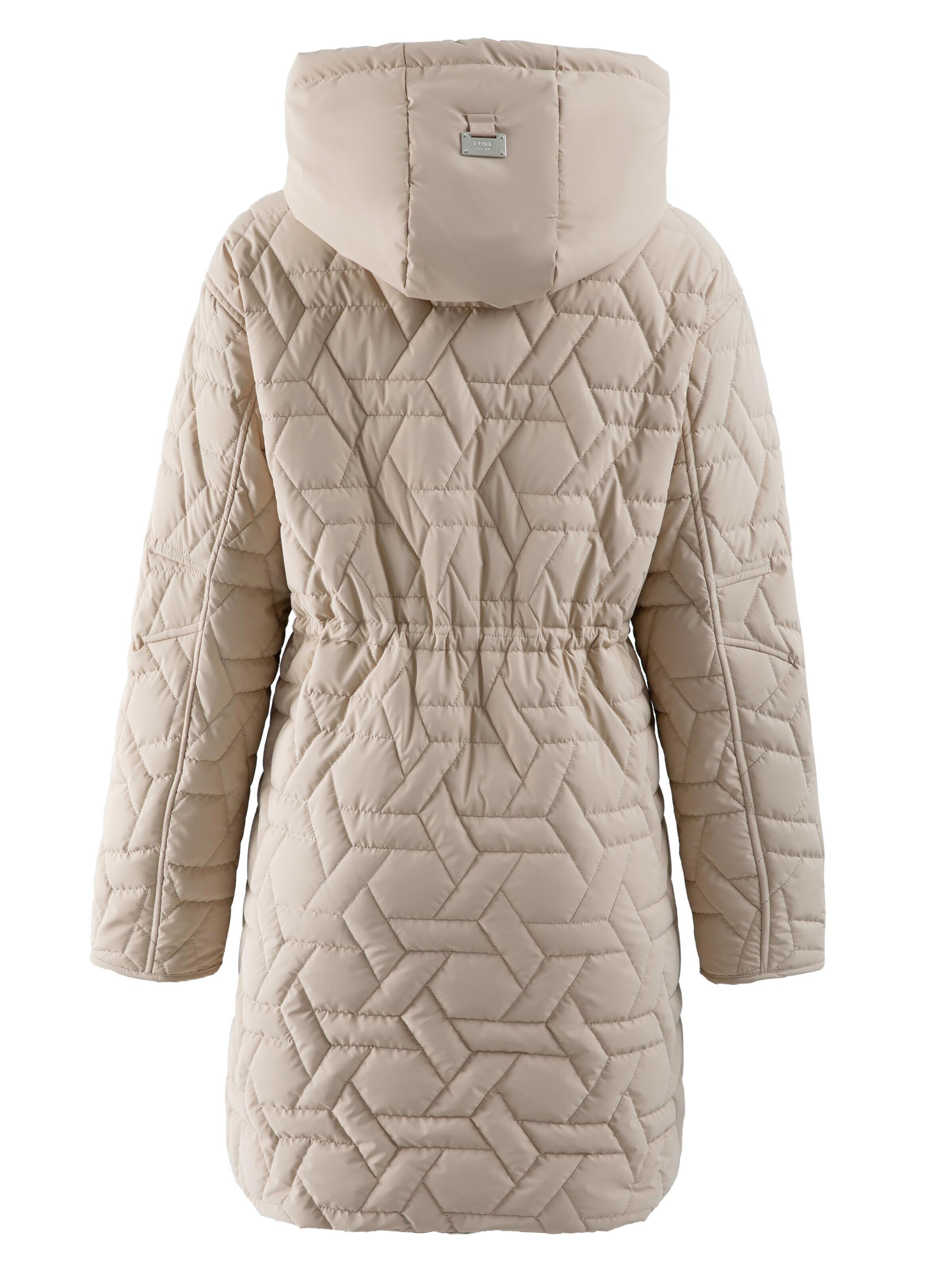 Funk since 1776 Between-Seasons Coat in Beige