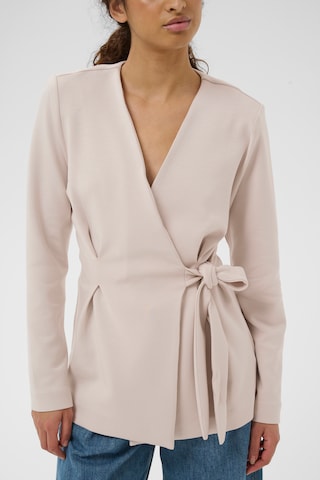 InWear Blazer 'IWSIMI IWVINCENT BELT' i beige