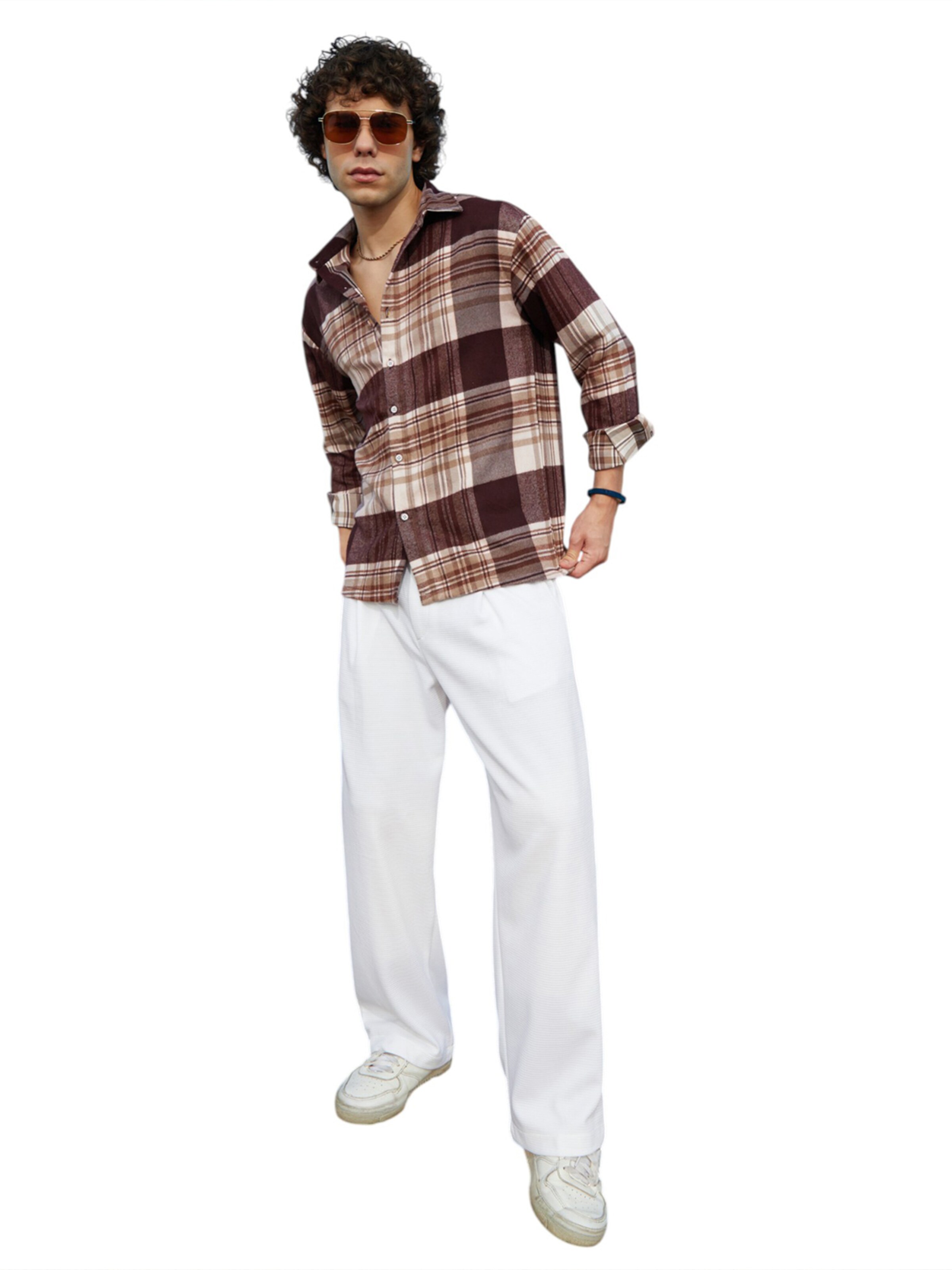 brūns Campus Sutra Standarta piegriezums Krekls 'Celine'