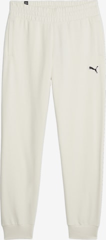 PUMA Tapered Pants 'Better Essentials' in White: front