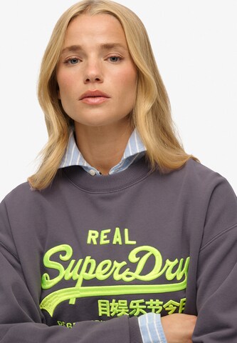 Sweat-shirt Superdry & Co en gris
