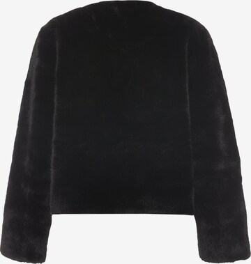 Cardigan caneva en noir