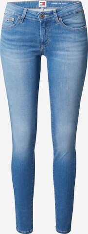 Tommy Jeans Skinny Jeans in Blue: front