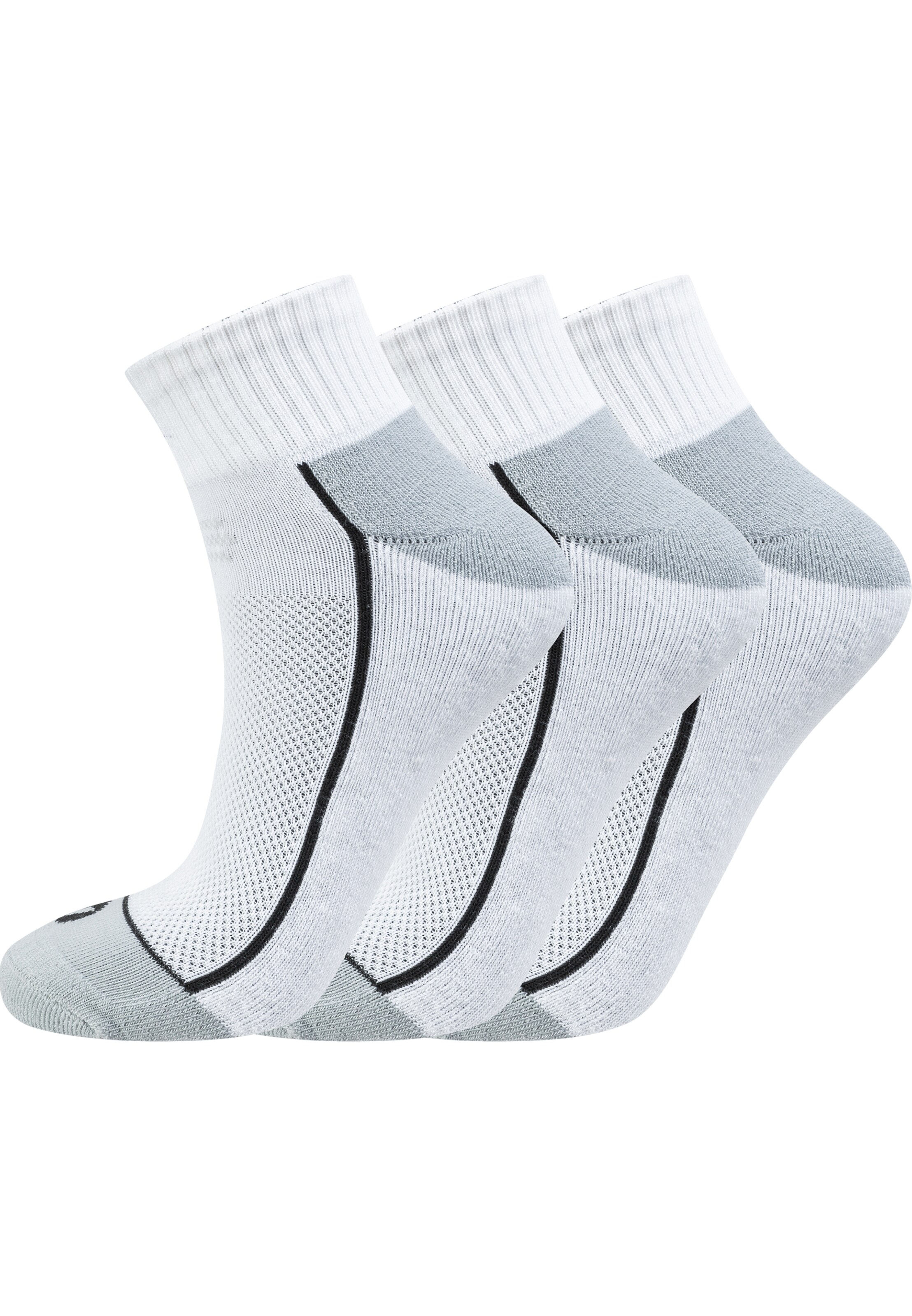 Virtus Athletic Socks in White: front