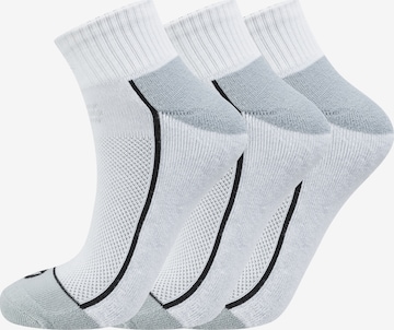 Virtus Athletic Socks in White: front