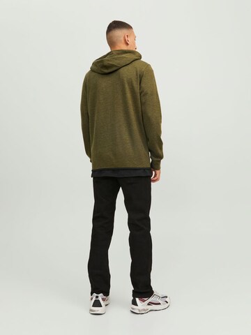 JACK & JONES - Sudadera con cremallera 'JCOAir' en verde