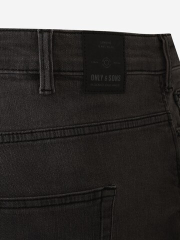 Only & Sons Big & Tall Regular Jeans 'PLY' in Grau