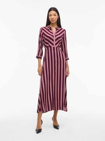 VILA - Vestido camisero 'VIAya Paya' en rojo