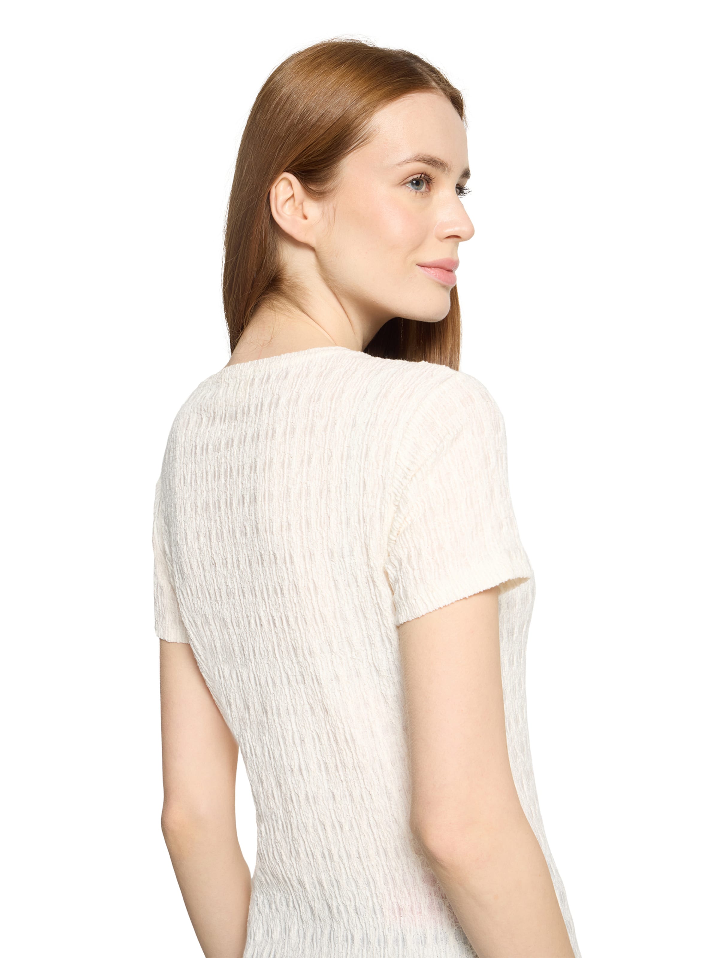 T-shirt Cartoon en beige