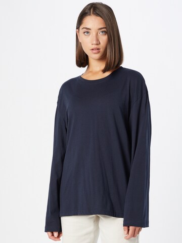 WEEKDAY Shirt 'Smash' in Blauw: voorkant