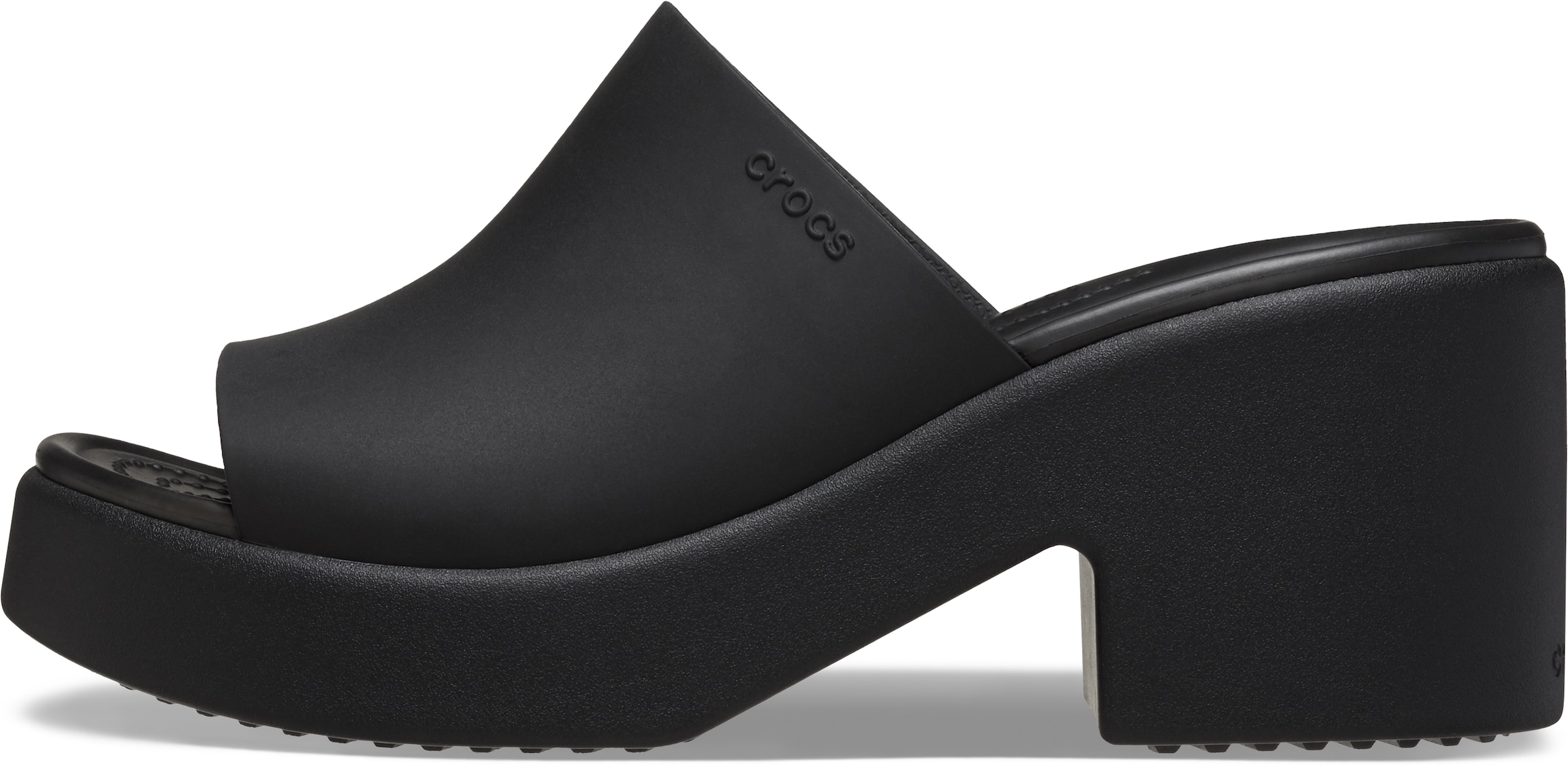 Crocs Μιούλ 'Brooklyn' σε μαύρο: μπροστά