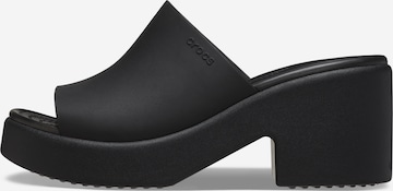 Crocs Pistokkaat 'Brooklyn' värissä musta: etupuoli