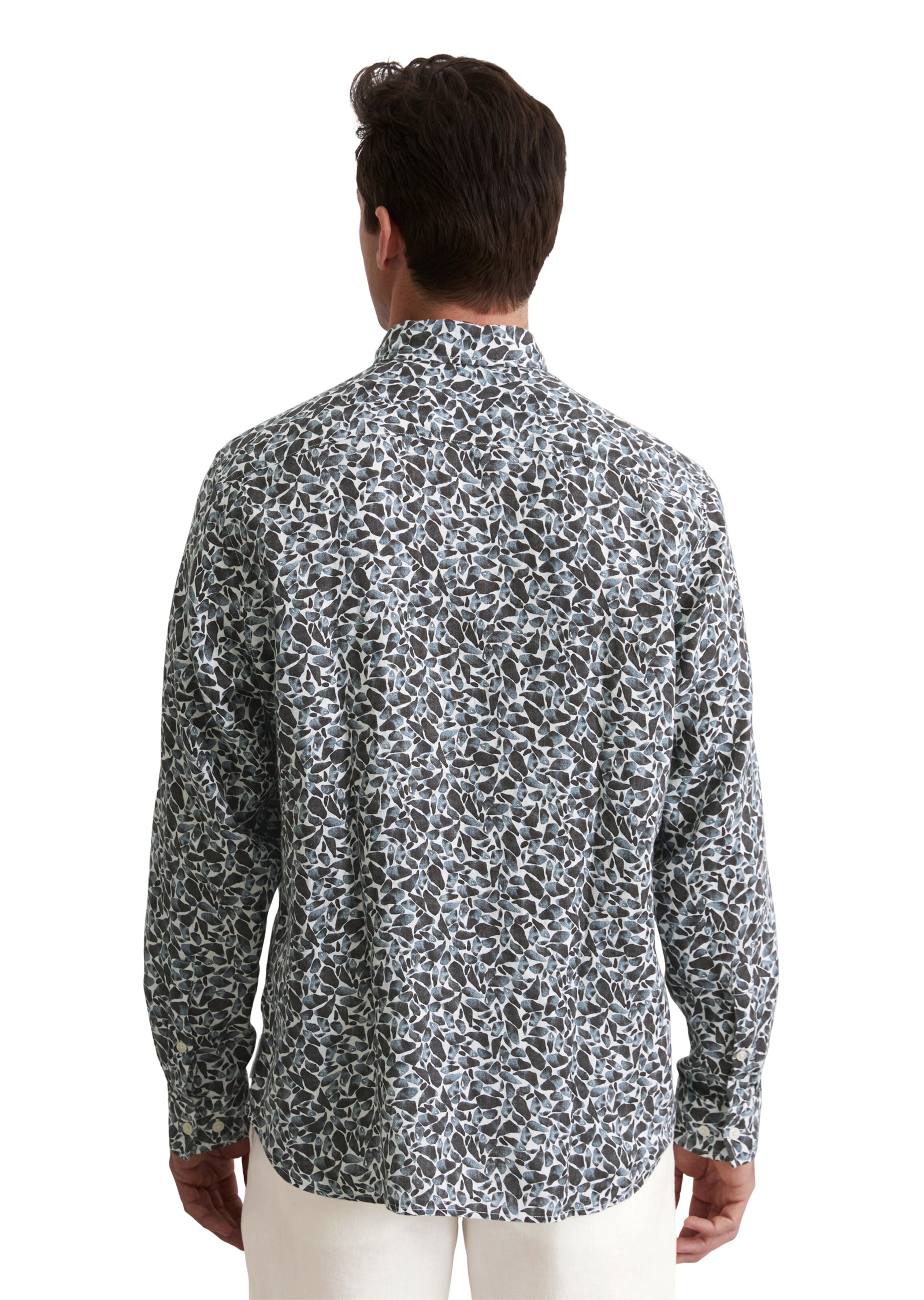 Marc O'Polo Regular fit Button Up Shirt in Black