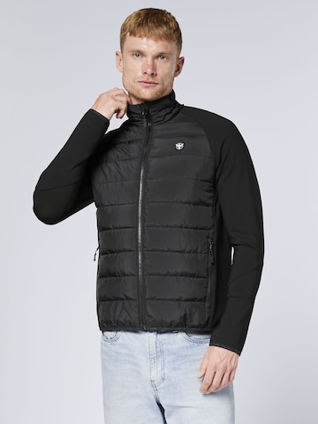 CHIEMSEE Performance Jacket ' mit Kontrastdetails ' in Black: front