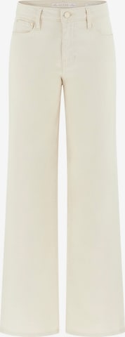 GUESS Wide leg Jeans in Beige: front