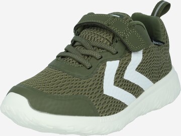 Sneaker 'Actus' di Hummel in verde: frontale