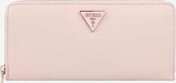 GUESS Wallet 'Alexie' in Pink: front