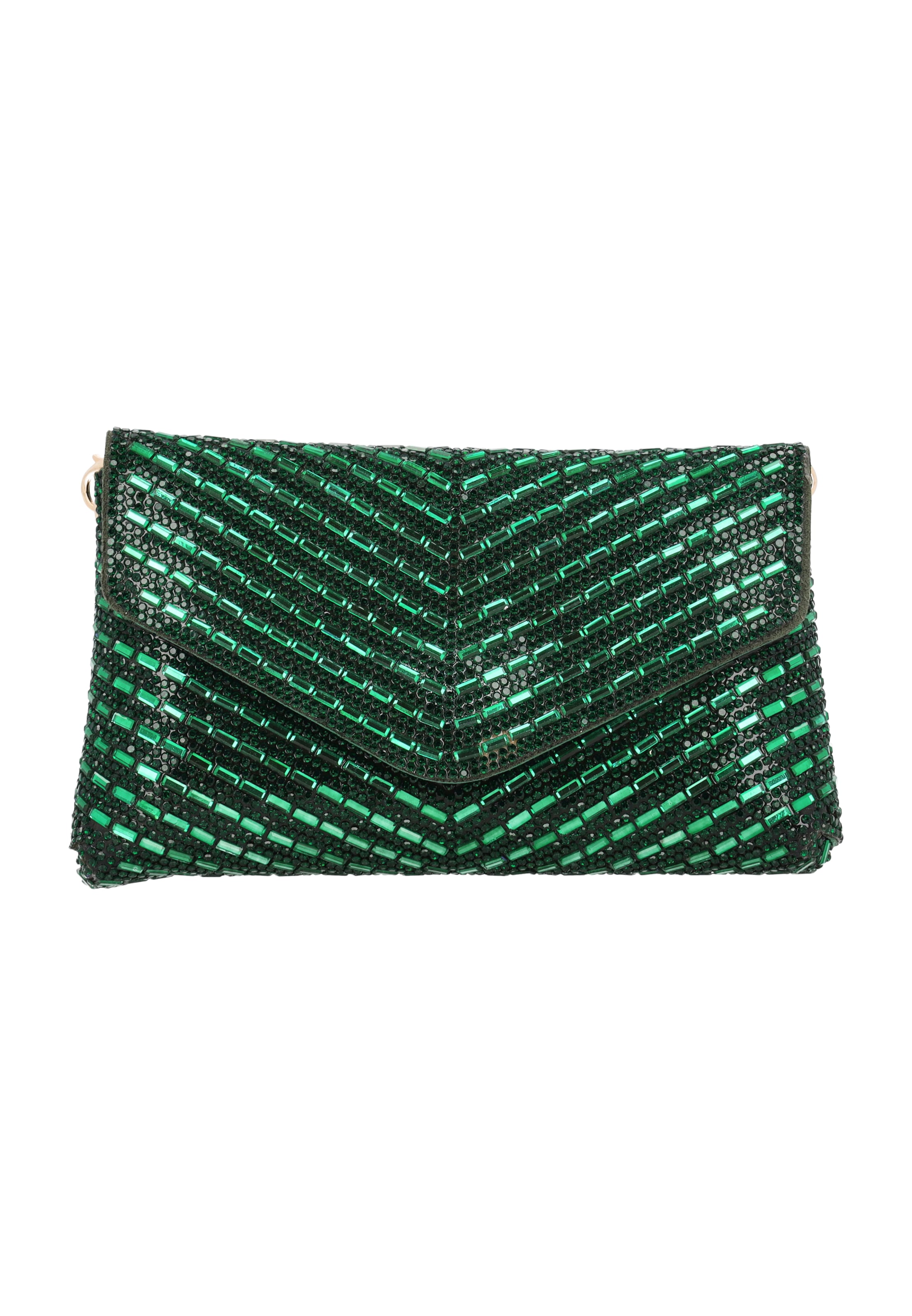 faina Schoudertas in Groen: voorkant